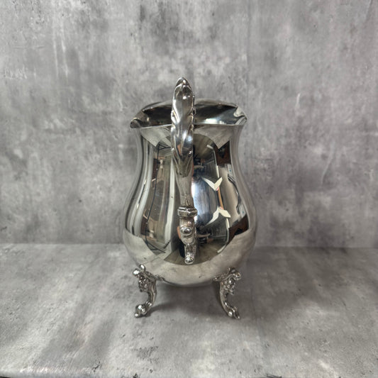 English Silver MFG Corp large silver pitcher