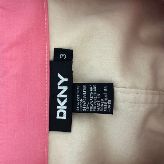 DKNY Pink collard Raincoat