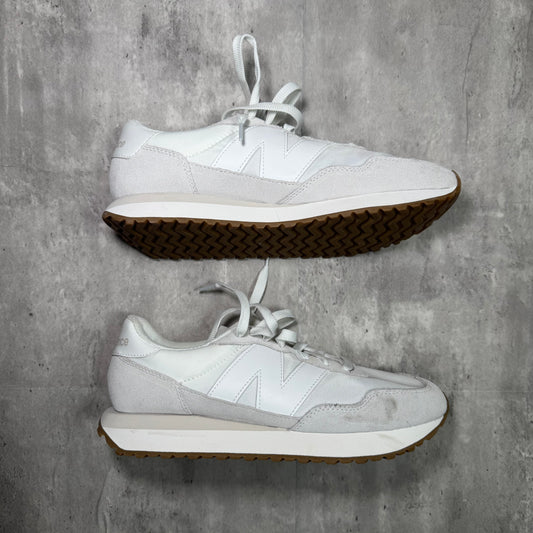 New Balance 237 v1 Classic Sneakers – Grey & White, Size 9.5