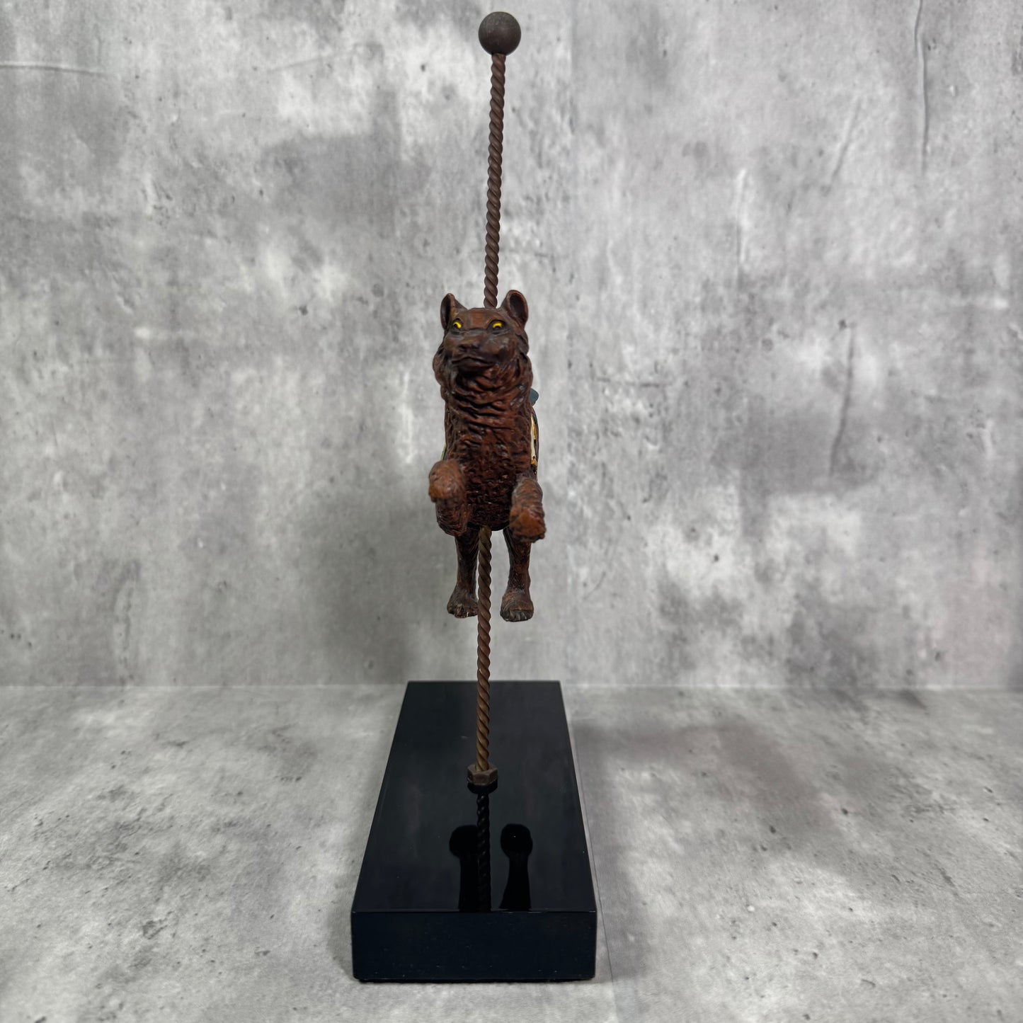 Hamilton Collection “The Dancing Bear” – Art of the Carousel Figurine, 6th in Series, Limited Edition