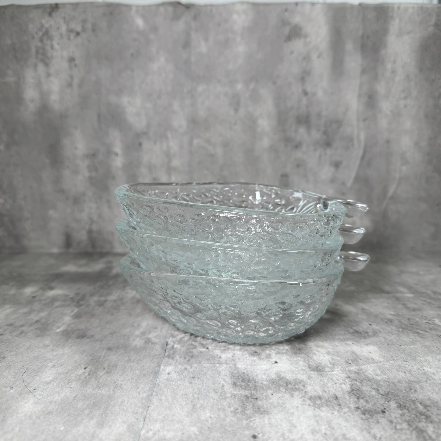 Vintage Strawberry Glass Dish