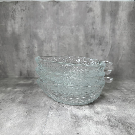 Vintage Strawberry Glass Dish