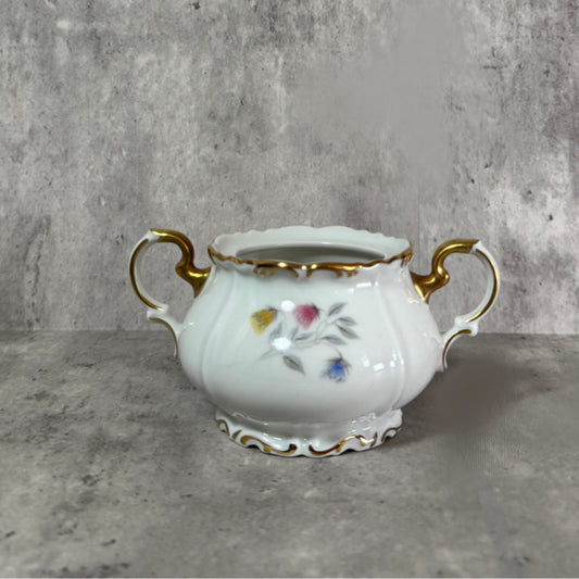 Edelstein Bavaria Porcelain Sugar Dish – Floral Pattern