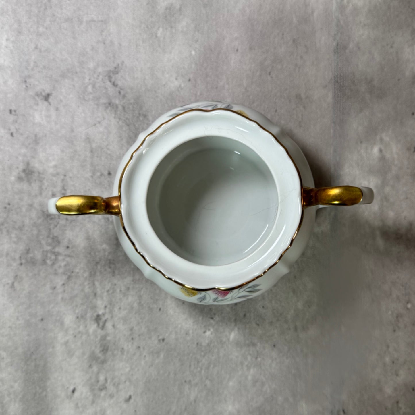 Edelstein Bavaria Porcelain Sugar Dish – Floral Pattern