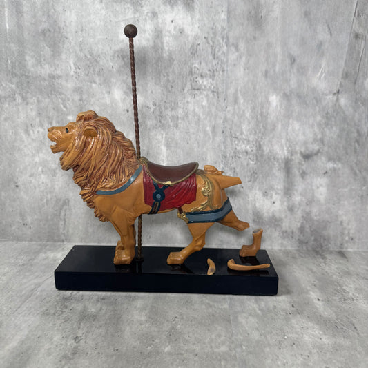 Hamilton collection Art of the Carousel "The Majestic Lion"