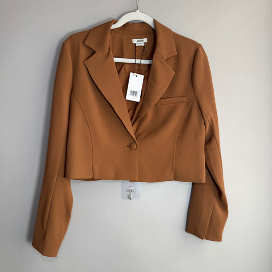 Jason Wu Cropped Tan Blazer – Size M