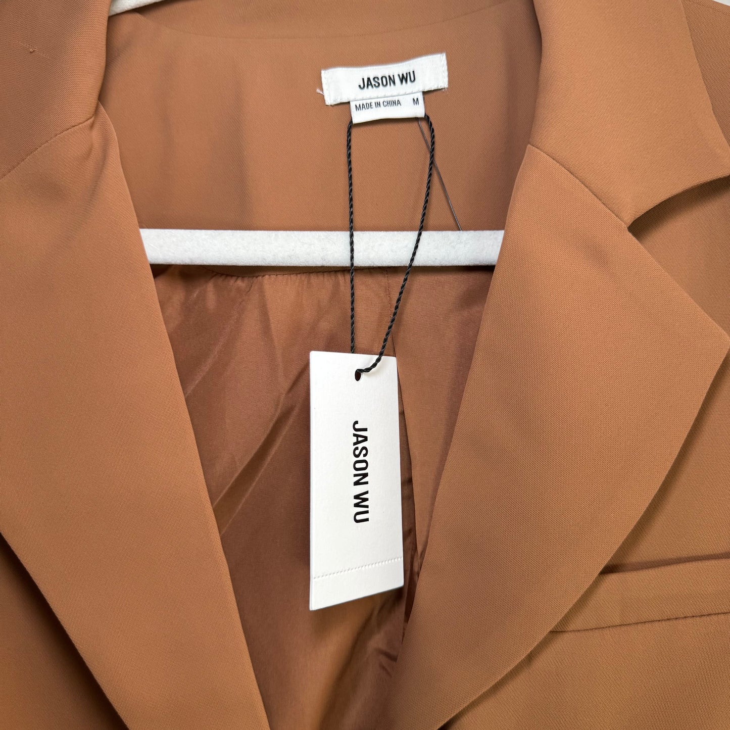 Jason Wu Cropped Tan Blazer – Size M