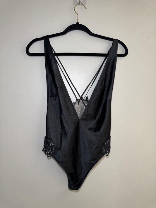 Vintage Victoria’s Secret Black Lace Bodysuit – Size S