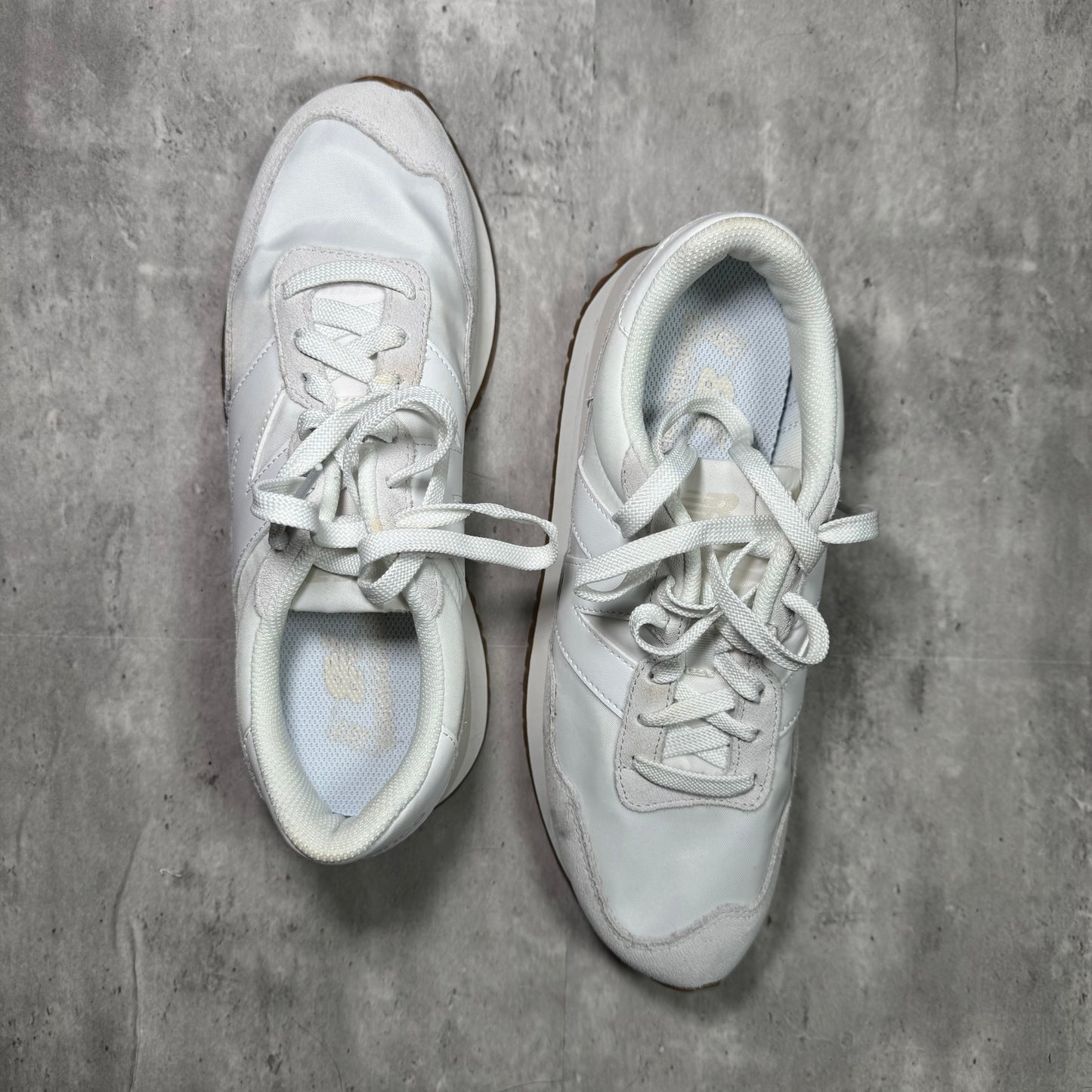 New Balance 237 v1 Classic Sneakers – Grey & White, Size 9.5