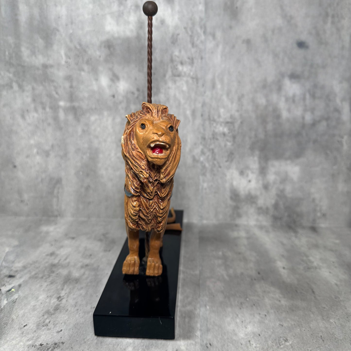 Hamilton collection Art of the Carousel "The Majestic Lion"